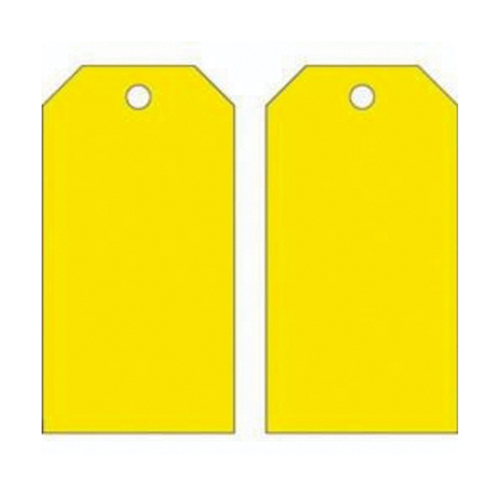 Blank Accident Prevention Tags, Metal, 3" W x 5-3/4" H Advanced Consulting and Training Ltd.