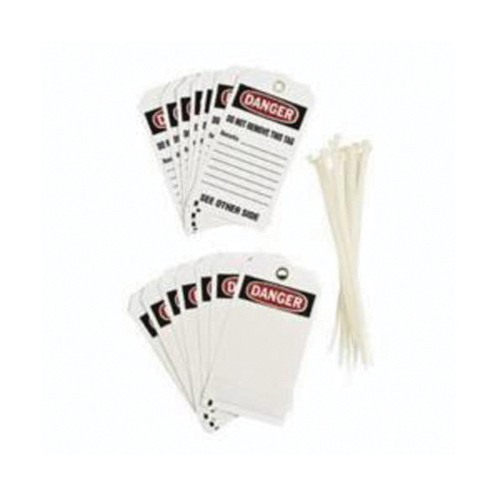 &eacute;tiquettes auto-plastifiantes pour la pr&eacute;vention des accidents, Polyester, 3" la x 5-3/4" h, Anglais Advanced Consulting and Training Ltd.