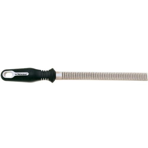 Limes avec poign&eacute;es ergonomiques, Demi-ronde, 8" Advanced Consulting and Training Ltd.