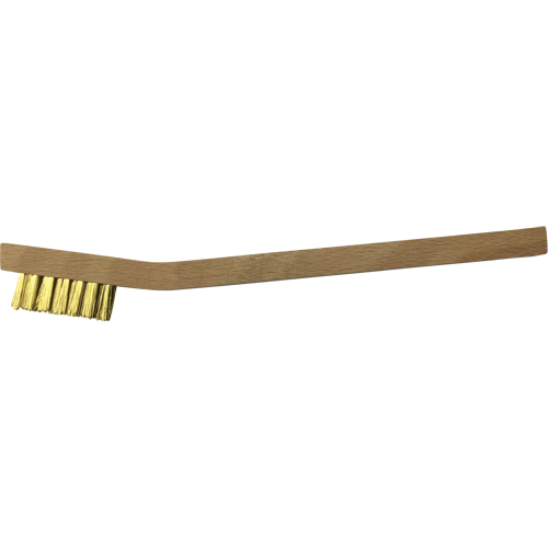 Petites brosses de nettoyage , Laiton, 3 x 7 rangs de fils, Longueur 7-3/4" Advanced Consulting and Training Ltd.