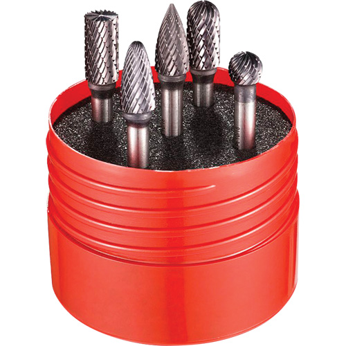 Double Cut Rotary Burr Set, 5 Pieces Advanced Consulting and Training Ltd.