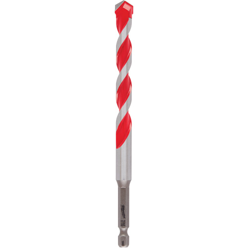 Foret &agrave; queue r&eacute;duite pour perceuse &agrave; percussion Shockwave, 7/16", Carbure, Cannelure 4" Advanced Consulting and Training Ltd.
