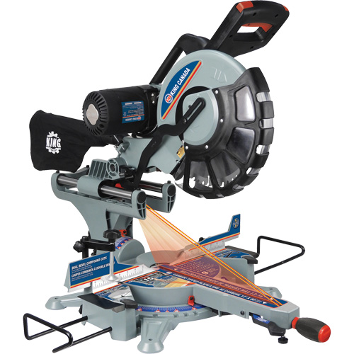 Dual Bevel Sliding Compound Mitre Saw, 12", 15 A Advanced Consulting and Training Ltd.