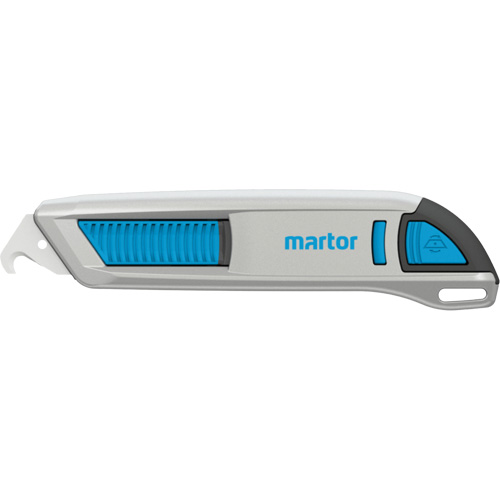 SECUNORM 500 Retractable Knife with Rounded Hook Blade No. 5634, 19 mm, Heavy-Duty, Aluminum Handle Advanced Consulting and Training Ltd.
