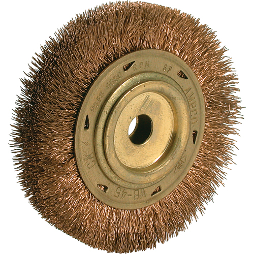 Power Tool Crimped Wire Wheel Brush, 6" Dia., 5/8" Arbor Advanced Consulting and Training Ltd.