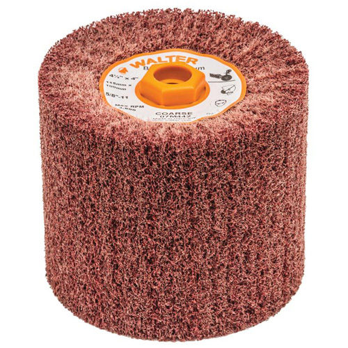 Blendex Surface Conditioning Drum, 4-1/2" Dia. x 4" W, 5/8"-11 Arbor, Coarse Grit Advanced Consulting and Training Ltd.