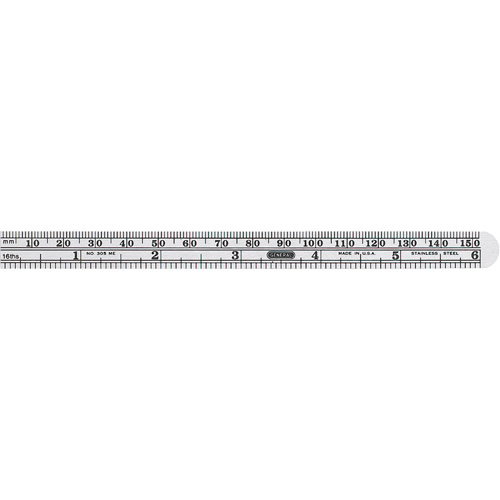 R&egrave;gle flexible de pr&eacute;cision &eacute;conomique, 6-1/2" lo, Acier Advanced Consulting and Training Ltd.