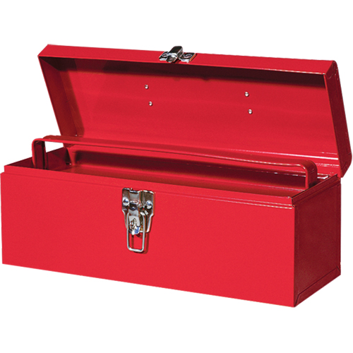 Coffre &agrave; outils portatif ATB100 avec plateau en m&eacute;tal pour outils, 6" P x 16" la x 6-1/2" h, Rouge Advanced Consulting and Training Ltd.
