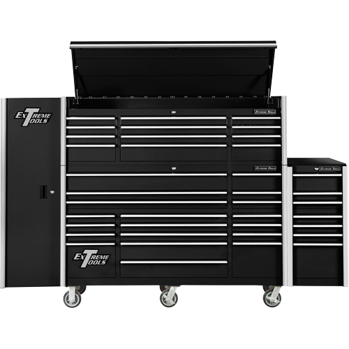 Armoire lat&eacute;rale s&eacute;rie RX, 3 tiroirs, 19" la x 25" p x 61" h, Noir Advanced Consulting and Training Ltd.