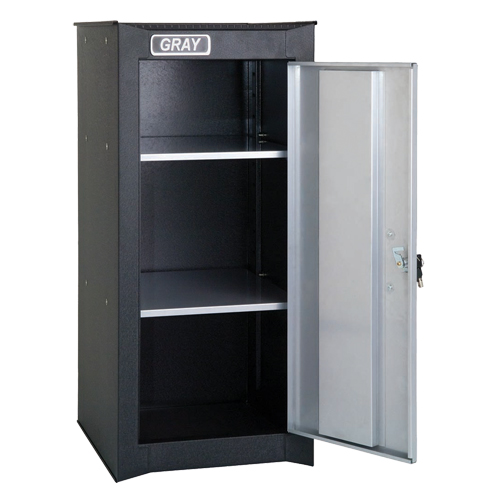 Side Rider Cabinet, 2 Drawers, 14-3/4" W x 18" D x 33-3/4" H, Black Advanced Consulting and Training Ltd.