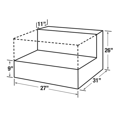 Steel Fuel Transfer Tank, Steel, 48 gal. Capacity, White Advanced Consulting and Training Ltd.