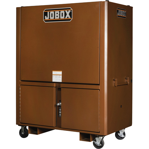 Field Office Jobsite Box, 33" W x 63" D x 80" H, Steel, Red Advanced Consulting and Training Ltd.
