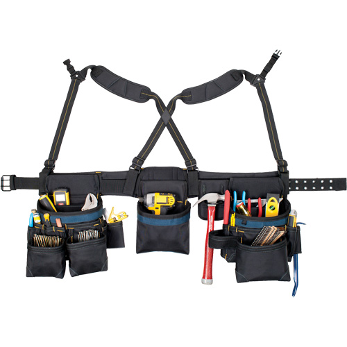 Carpenter's Tool Belt, Polyester, Black Advanced Consulting and Training Ltd.