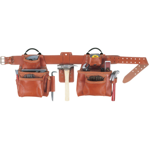 Deluxe Tool Belt Combo, Leather, Tan Advanced Consulting and Training Ltd.
