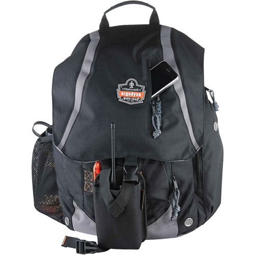 Arsenal&reg; 5143 Tool Backpack, 15" L x 8" W, Black, Polyester Advanced Consulting and Training Ltd.