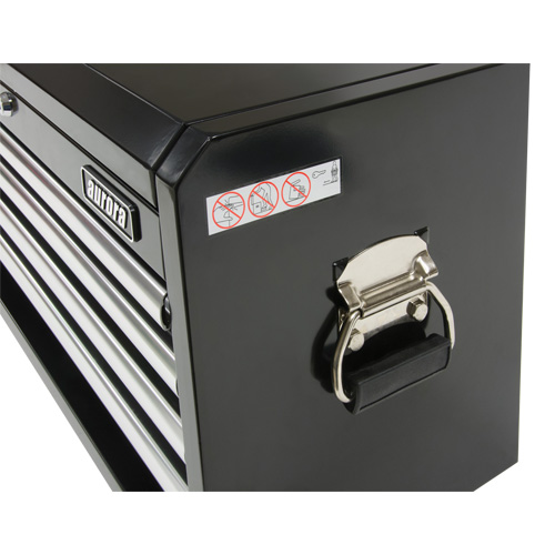 Industrial Tool Chest, 26" W, 4 Drawers, Black Advanced Consulting and Training Ltd.