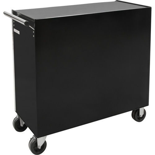 Chariot &agrave; outils industriel, 11 tiroirs, 41" la x 18-3/4" p x 39-1/3" h, Noir Advanced Consulting and Training Ltd.