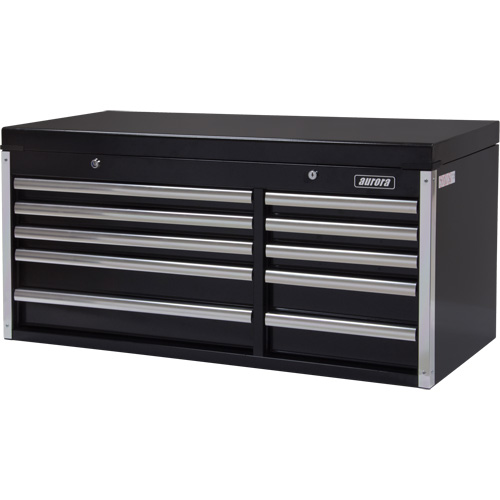 Industrial Tool Chest, 41" W, 10 Drawers, Black Advanced Consulting and Training Ltd.
