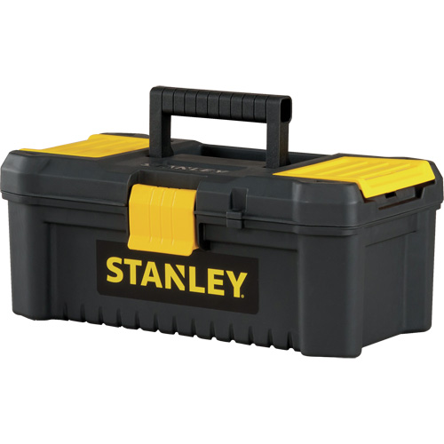 Coffre &agrave; outils avec plateau Essential, 12-1/2" la x 7-3/8" p x 5-1/8" h, Noir/Jaune Advanced Consulting and Training Ltd.