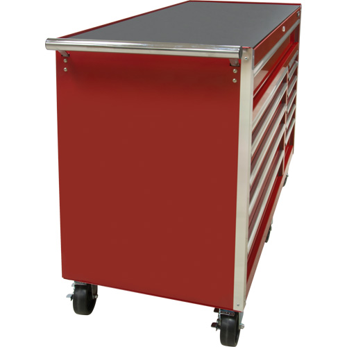 Chariot &agrave; outils industriel, 12 tiroirs, 56" la x 24-1/2" p x 38-1/8" h, Rouge Advanced Consulting and Training Ltd.