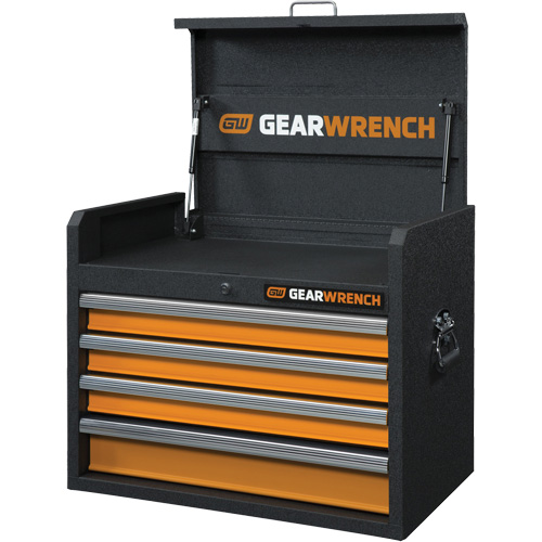 GSX Series Tool Chest, 26" W, 4 Drawers, Black/Orange Advanced Consulting and Training Ltd.
