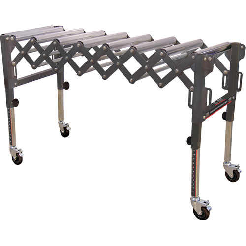 Convoyeurs &agrave; roulettes extensibles & flexibles, 20" la x 52" lo, Capacit&eacute; de 300 lb par pi lin. Advanced Consulting and Training Ltd.