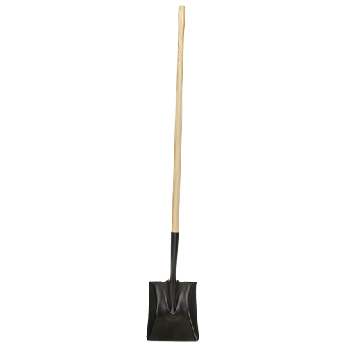 Pelle &agrave; bout carr&eacute;, Bois, Lame Acier durci, Manche en Droit, Longueur 49-1/2" Advanced Consulting and Training Ltd.