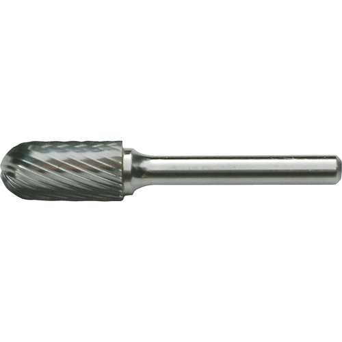 Fraises au carbure solide - Forme cylindrique avec embout sph&eacute;rique CLEVELAND, , 1/8" dia., 9/16" profondeur de la coupe Advanced Consulting and Training Ltd.