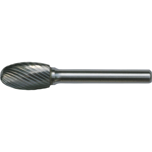 CLEVELAND Solid Carbide Burrs - Oval Shape, SE-6, 5/8" Dia., 1/4" Shank, 1" Depth of Cut Advanced Consulting and Training Ltd.