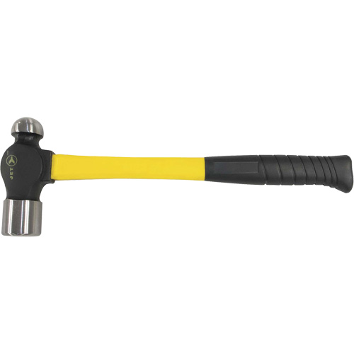 BP-16F Marteau &agrave; panne ronde &agrave; manche en fibre de verre, Poids de la t&ecirc;te 16 oz, Face Ordinaire, Prise Coussin&eacute;e Advanced Consulting and Training Ltd.