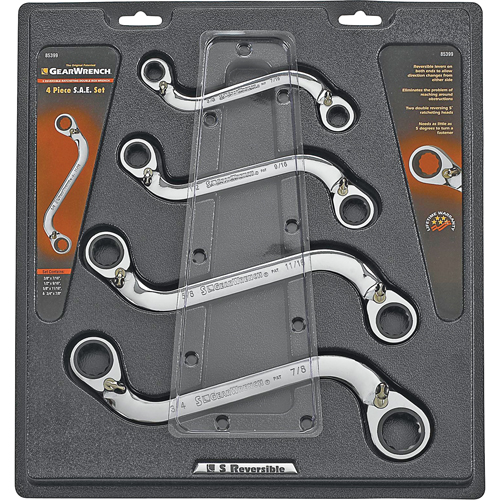 "S" Reversible Wrench Set - 4 Pieces Advanced Consulting and Training Ltd.