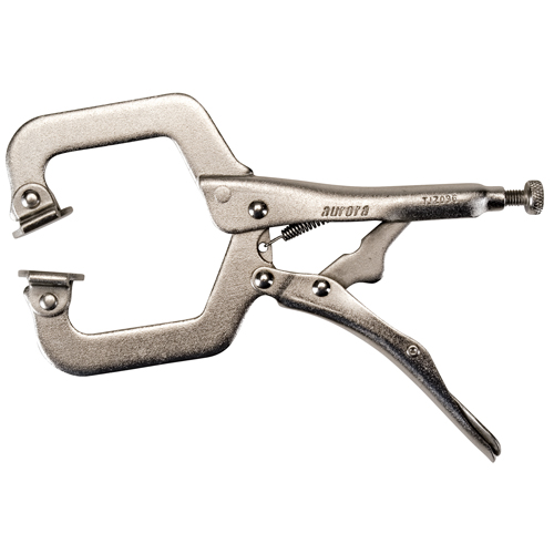 Pince-&eacute;tau avec coussins pivotants, Longueur 6", Pinces serre-joints Advanced Consulting and Training Ltd.