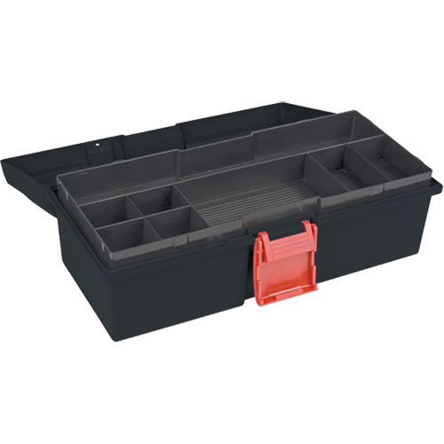 Heavy-Duty Tool Box, 15" W x 7" D x 5-1/2" H, Black Advanced Consulting and Training Ltd.