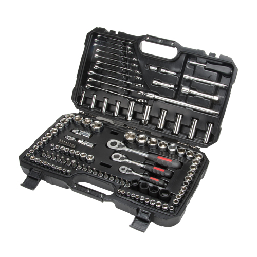 Jeux de douilles et cl&eacute;s SAE/m&eacute;triques 1/4", 3/8" et 1/2", 120 Mcx, Profond Advanced Consulting and Training Ltd.