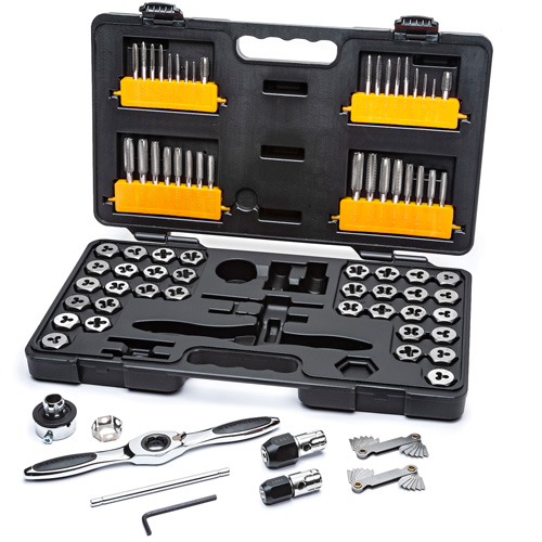 SAE/Metric Ratcheting Tap & Die Set, 77 Pieces Advanced Consulting and Training Ltd.