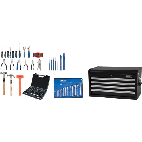 Starter Tool Set with Steel Chest, 70 Pieces Advanced Consulting and Training Ltd.
