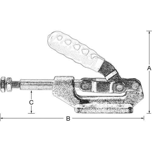 Straight Line Hold Down Clamps, 600 lbs. Clamping Force Advanced Consulting and Training Ltd.