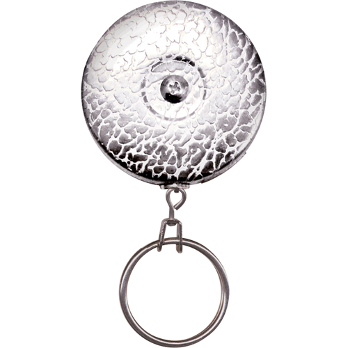 Porte-cl&eacute;s &agrave; d&eacute;vidoir The Original, Chrome, C&acirc;ble 24", Fixation Agrafe de ceinture Advanced Consulting and Training Ltd.