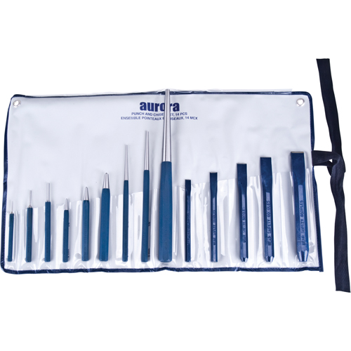 Punch and Chisel Set, 14 Pieces Advanced Consulting and Training Ltd.