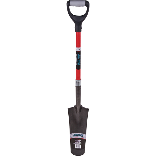 Heavy-Duty Drain Spade, Carbon Steel, 14" x 5-1/2" Blade, 29" L, D-Grip Handle Advanced Consulting and Training Ltd.