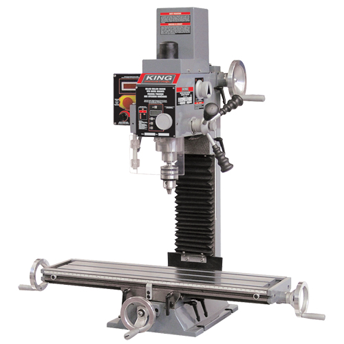 Milling Drilling Machine with Digital Readout, 2 Speeds, 5/8" Drilling Capacity Advanced Consulting and Training Ltd.