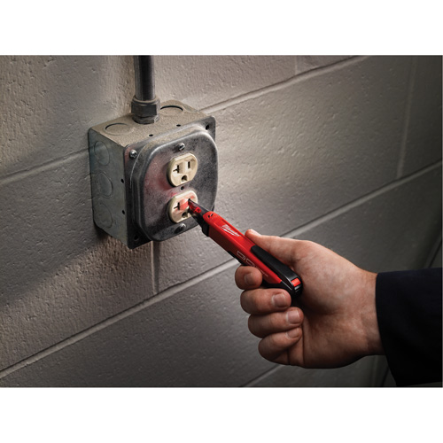 D&eacute;tecteur de tension sans contact, 50 V - 1000 V, Alerte Lumi&egrave;re Advanced Consulting and Training Ltd.