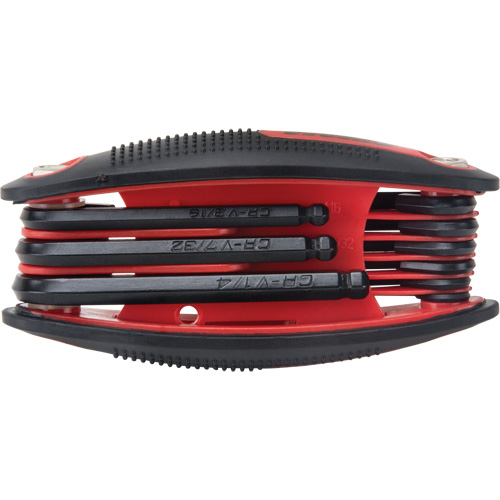 Ball End Fold-Up Hex Key Set, 9 Pcs., Imperial Advanced Consulting and Training Ltd.