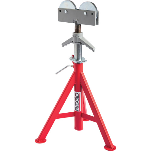 Support de tuyau pour rouleau baiss&eacute; no RJ-98, 59-104 cm R&eacute;glage de la hauteur, 12" Capacit&eacute; max. de tuyau, 1000 lb Capacit&eacute; de charge max. Advanced Consulting and Training Ltd.