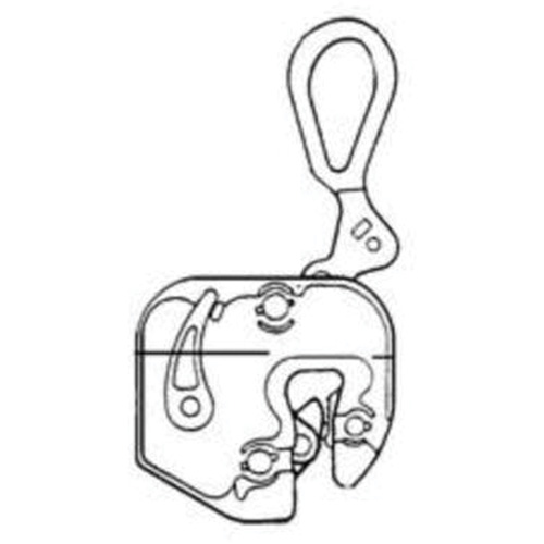 GXL Plate Clamp, 4000 lbs. (2 tons), 1/16" - 7/8" Jaw Opening Advanced Consulting and Training Ltd.