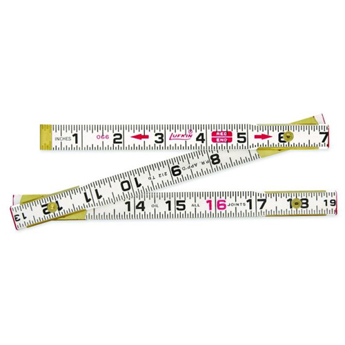 R&egrave;gle Red End, 2 m lo, Bois, Graduations de 1 mm Advanced Consulting and Training Ltd.
