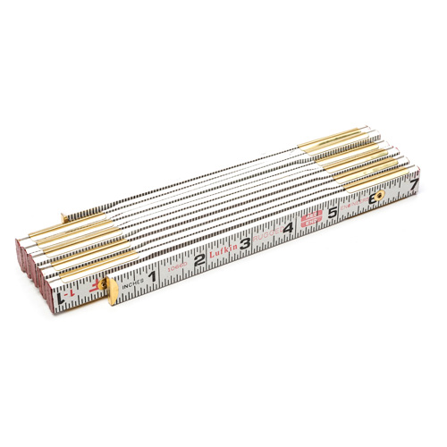 R&egrave;gle en bois pliante, 6' lo, Bois, Graduations de 1/6" Advanced Consulting and Training Ltd.