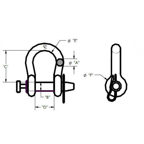 Straight Long Body Clevis Pin Advanced Consulting and Training Ltd.