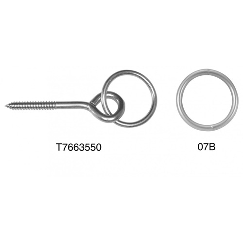 Campbell&reg; Welded Ring, 1-1/2", Nickel-Plated Advanced Consulting and Training Ltd.