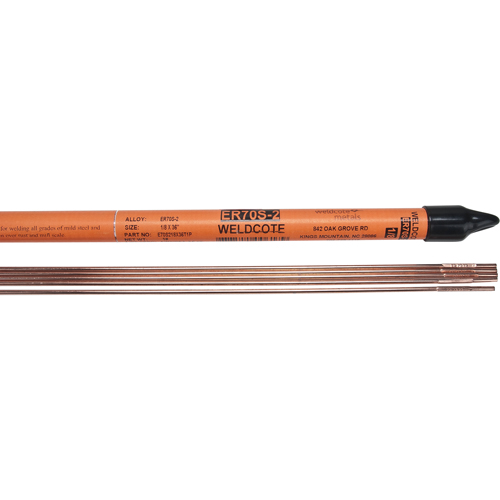 36" Cut Length TIG Rods, 1/16", Triple Deoxidized Steel Advanced Consulting and Training Ltd.